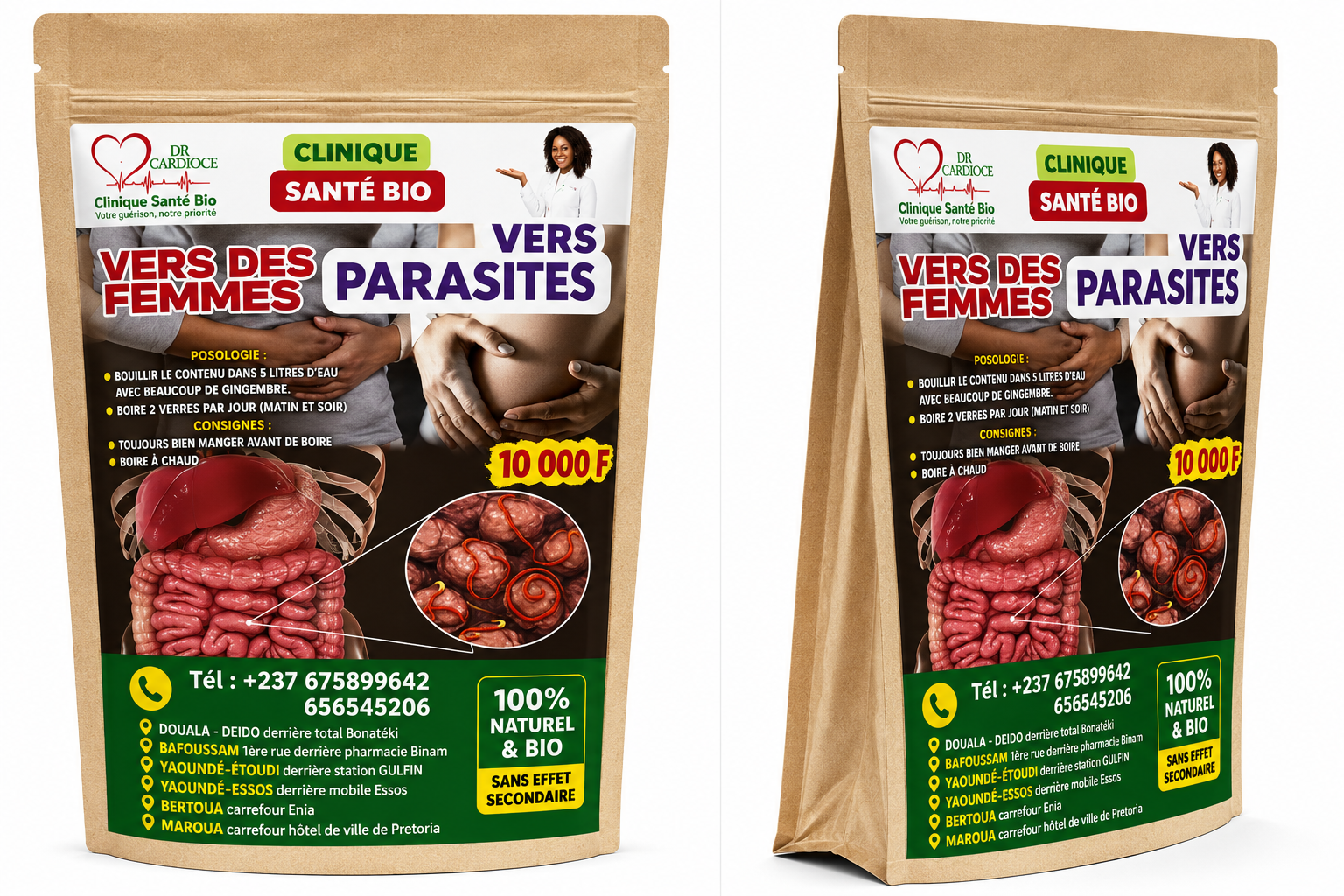 🛡️ VERS DES FEMMES / PARASITES