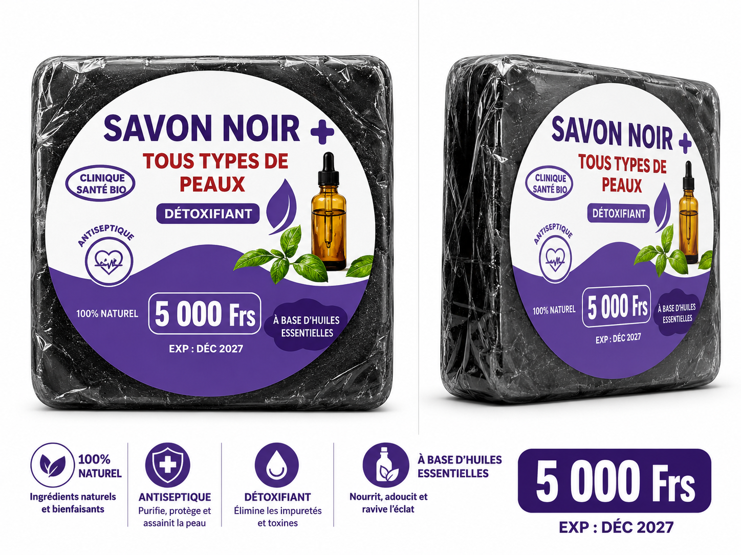 SAVON NOIR ANTISEPTIQUE
